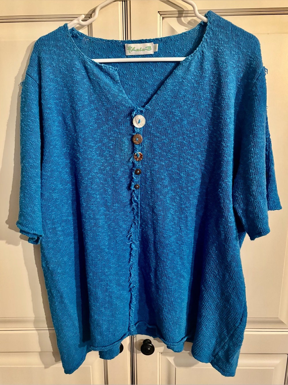 LULU B ROYAL BLUE SWEATER